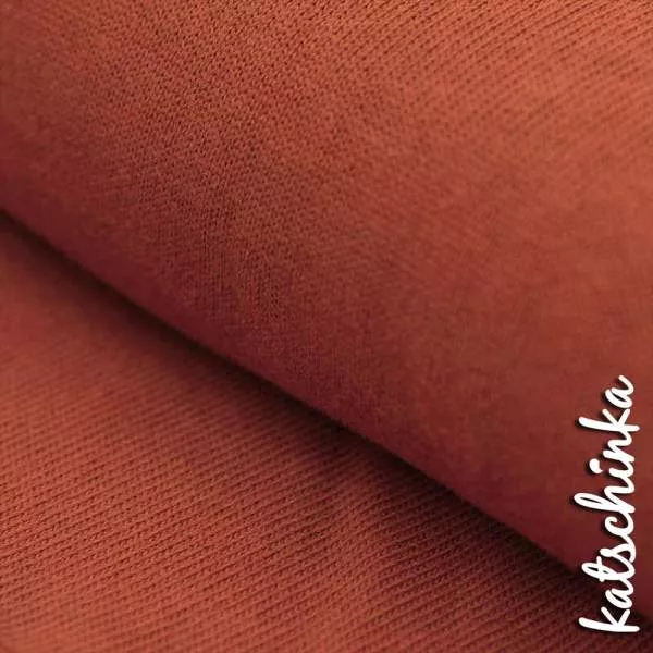 Babystrick | Baby Strickstoff | gebrannte orange 454 Baby Strickstoff 100% Baumwolle Feinstrick Baby Knit Strickstoff Meterware